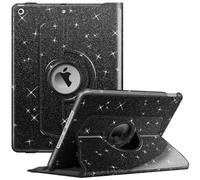Fintie Étui Rotatif pour iPad 9(^>e<^) génération (2021) / 8(^>e<^) génération (2020) / 7(^>e<^) génération (2019) 10,2 Pouces - Support Rotatif à 360 degrés avec Porte-Crayon - Fonction Veille