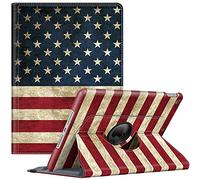 Fintie Étui rotatif pour iPad 9{^>e<^} génération (2021) / 8{^>e<^} génération (2020) / 7{^>e<^} génération (2019) 10,2 pouces - Support rotatif à 360 degrés avec porte-crayon, réveil automatique,