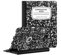 Fintie Étui Rotatif pour iPad (A16) 11e génération 11" (2025), iPad 10e génération 10,9" (2022) - avec Porte-Crayon intégré, Support de Protection Rotatif à 360 degrés, Cahier de Composition, Noir