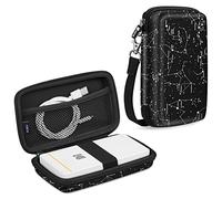 FINTIE Housse Compatible avec Kodak Mini 2 Retro/Kodak Step & Mini 2 HD Imprimante Photo, EVA Étui Rigide de Protection Transport Case avec Poche Intérieure/Sangle Amovible, Constellation