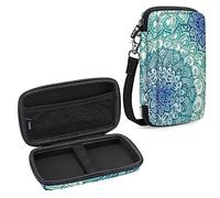 FINTIE Housse Compatible avec Kodak Mini 2 Retro/Step & Mini 2 HD/Smile | EVA Étui Rigide de Protection Transport Case avec Poche Intérieure/Sangle Amovible, Émeraude