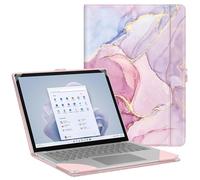Fintie Housse de Protection pour Ordinateur Portable Microsoft Surface 7 13,8" (modèle : 2036), Surface Laptop 13,5" 6/5/4/3/2 (modèle : 1951/1868/1958/1950/1867/1769) - Folio Book Cover avec Grande