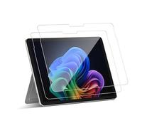 FINTIE Lot de 2 films protecteurs d'écran en verre trempé pour Microsoft Surface Pro 12" 2025, anti-rayures, haute définition, dureté 9H, compatible avec le stylet Surface