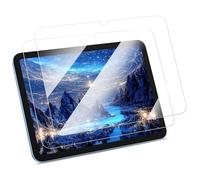 FINTIE Lot de 2 Verre Trempé pour iPad (A16) 11e Génération 11 Pouces 2025, iPad 10e Gén 10,9" 2022, Film de Protection Écran HD Clair Transparent, Dureté 9H, Anti-rayure et Anti-empreintes Digitales