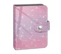 FINTIE Mini Album Photos pour Photo 2.28 x 3.43 Pouces (5.8 x 8.7 cm), 52 Photo, Album Photo pour Fujifilm Instax Mini Se/12/11/40/99/7+/LiPlay, Polaroid Hi-Print etc, Coeurs Pluie
