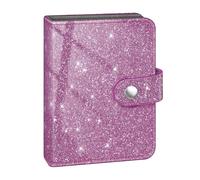 FINTIE Mini Album Photos pour Photo 2.28 x 3.43 Pouces (5.8 x 8.7 cm), 52 Photo, Album Photo pour Fujifilm Instax Mini Se/12/11/40/99/7+/LiPlay, Polaroid Hi-Print etc, Coeurs Pluie