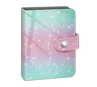 FINTIE Mini Album Photos pour Photo 2.28 x 3.43 Pouces (5.8 x 8.7 cm), 52 Photo, Album Photo pour Fujifilm Instax Mini Se/12/11/40/99/7+/LiPlay, Polaroid Hi-Print etc, Coeurs Pluie