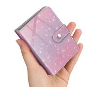 FINTIE Mini Album Photos pour Photo 2 x 3 Pouces (5.4 x 8.6 cm), 52 Photo, Album Photo pour Fujifilm Instax Mini Se/12/11/40/99/7+/LiPlay, Polaroid Hi-Print etc, Coeurs Pluie