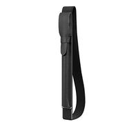 FINTIE Porte-Stylet Compatible avec Apple Pencil Pro/USB-C & 2e/1re Gén | Coque de Protection avec Sangle Élastique Housse Stylet pour Étui d'iPad, Noir