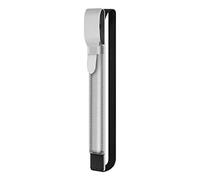 Fintie Porte-Stylo Compatible avec Apple Pencil Pro/USB-C et Pencil (2e/1re Génération) - Coque de Protection avec Sangle Élastique Housse Stylet pour Étui d'iPad, Argent