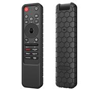 Fintie Protection Télécommande pour LG MR25GA, Coque en Silicone pour Télécommande LG Smart TV C5 B5 G5 M5 Series Remote Control 2025, Noir