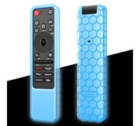 Fintie Protection Télécommande pour LG MR25GA, Coque en Silicone pour Télécommande LG Smart TV C5 B5 G5 M5 Series Remote Control 2025, Bleu Clair Fluo