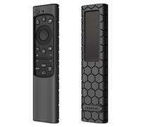 Fintie Protection Télécommande pour Samsung Smart TV BN59-01385/BN59-01386/BN59-01391/BN59-01388, Coque en Silicone pour Samsung Remote Control, Noir