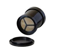 Finum COFFEE SPRINTER Filtre à café permanent - Filtre à café pour une tasse réutilisable - Filtre permanent en acier inoxydable - Filtre simple tasse pour le voyage et la maison