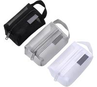 Finyoffiy 3 Packs Engrener Porte-Monnaie, Mignon Petit Pochette Portefeuille avec Fermeture Eclair,pour Rouge à Lèvres, Pièces, Coin,Carte de Crédit, Clés (A)