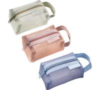 Finyoffiy 3 Packs Engrener Porte-Monnaie, Mignon Petit Pochette Portefeuille avec Fermeture Eclair,pour Rouge à Lèvres, Pièces, Coin,Carte de Crédit, Clés (B)