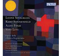 La Musique dégénérée en Italie. uvres de Sinigaglia, Sonnenfeld, Finzi et Levi. Fabbriciani, Stevanato, Casali. [Import]