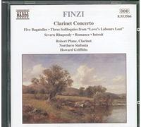 NAXOS – Concerto pour clarinette op.31 · Bagatelles (5) op.23a · Soliloquies (3) op.28
