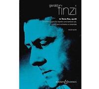 Finzi Gerald In Terra Pax Op.39 Vocal Score Unknown (Auteur)
