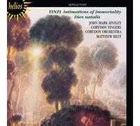 Finzi : Intimations of Immortality & Dies Natalis. Ainsley, Best