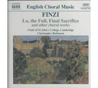 Finzi: Lo the Full Final Sacrifice, etc / Robinson, et al [Compact Disc] NEUF