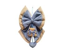 Fioccarda nascita orso Peluche Azzurro