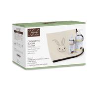 Fiocchi di Riso - BONNE NANNA - Kit pour un câlin avec des flocons - Nettoyant Corps et Cheveux Camomille, Huile Corps, Couverture - Idée cadeau