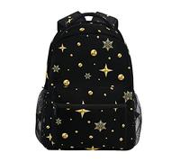 Fiocco Di Neve Di Natale Oro Nero Bandoulière Sacs Cartable à Dos à Cartable Étudiants Sac pour Scolaire Filles Voyages Garçons