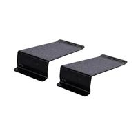 Fiocias 2 Pièces Squat Wedge Bloc Incliné pour Exercices Jambe Support Robuste en Acier Élévateur Talon Ergonomique Coussin de Maintien Adapté à L'Entraînemen, 15 Degrés