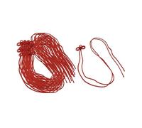 Fiocias 20 Pièces Amulets Knot Liens Japonais Omamori Ficelle Tressée Décoration Suspendue Symbole Adaptés pour Événement Décoration Intérieure Festiv, Rouge