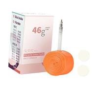 Fiocias 3 Pièces Chambre à Air Vélo TPU Valve Aluminium Anti Crevaison Pneu de Rechange avec Patchs Résistant Adapté Au Cyclisme Extérieur et Entretien, Style D