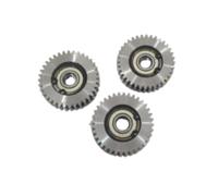 Fiocias 3 Pièces Engrenage Moteur Vélos Électriques Pièce de Rechange Métal Compact 36T Installation Facile Convient pour Réparation Mise à Niveau Cyclisme Qu, 3 Pièces 3.8 Cm