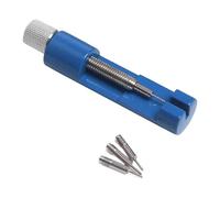 Fiocias 4 Pièces Outil Dépose Maillons Montre Dispositif Réglage Bracelet Extracteur Goupilles Montre Outil Réparation Métal Composition Solide Convient Utili, Bleu