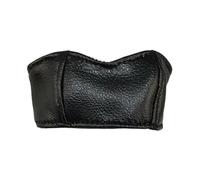 Fiocias Bralette Miniature pour Figurine Action en Haut Tube Top sans Bretelles Bandeau Crop Top pour Accessoire de Poupée Tenue Féminine Matériau Confortable, Noir