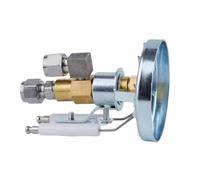 Fiocias Buse pour Brûleur D'Huile Usée Injecteur D'Huile Accessoire En Laiton Pulvérisation à Cône Plein Structure Anti-colmatage Adaptée Aux Chaudi, diamètre du trou : 1,3 mm