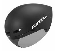Fiocias Casque de Vélo Unisexe, Respirant avec Sangle Ajustable, Protection Polyvalente en Polycarbonate, Adapté Au Vélo de Route, Au Triathlon, Aux Sports de, Noir