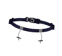 Fiocias Ceinture de Course avec Libération Rapide Maintien du Dossard sans Abîmer Le Maillot 6 Passants pour Ravitaillement Matière Polyester Respirante Adapt, Bleu Foncé