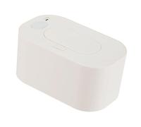 Fiocias Chauffe-lingettes pour Bébé, Distributeur de Lingettes pour Bébé, Chauffe-lingettes USB avec Régulation Intelligente et Stable, Boîtier Compact D, Blanc