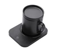 Fiocias Chauffe-tasse Électrique Chauffe-mug Plateau Réchauffant Fonction Température Régulée Convient pour Salle de Réunion Espace de Travail, Noir