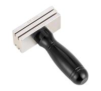 Fiocias Clé à Rayons de Vélo Outil de Maintenance Trousse de Réparation Accessoires de Roues Aluminium Acier Outil Portatif Adapté à L'Atelier Professionnel M, Manche Noir