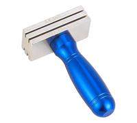 Fiocias Clé à Rayons de Vélo Outil de Maintenance Trousse de Réparation Accessoires de Roues Aluminium Acier Outil Portatif Adapté à L'Atelier Professionnel M, Poignée Bleue