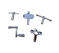 Fiocias Clé de Batterie 5x En Alliage de Zinc, Poignée Antidérapante,