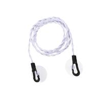 Fiocias Corde à Linge Élastique Portable pour Séchage Ligne de Séchage avec Crochets et Ventouses Corde Rétractable Flexible Accessoire de Lessive Réutilisabl, 300 cm