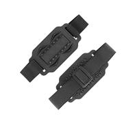 Fiocias Crampons Antidérapants Couvre-chaussures Neige Clous Universalité Caoutchouc Traction Excellente pour Sécurité Marchez Escalade Outdoor Hiver, Bracelet noir