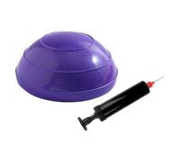 Fiocias Demi-Ballon D'Équilibre pour Entraînement Musculaire Accessoire d'exercice Gonflable avec Pompe Surface Stable en PVC Épais Support pour Pilates, Violent