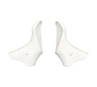 Fiocias Ensemble de 2 pour Leviers de Frein, Manettes de et Guidon, Offrant Une Prise en Main Confortable pour Vélos de Route, Adultes, W, Blanc