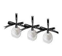 Fiocias Ensemble de 3 Diffuseurs En Plâtre, Diffuseur Passif D'huiles Essentielles, Pendentif Décoratif pour Femme, Style B