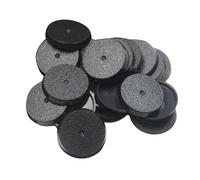 Fiocias Ensemble de Socles pour Maquettes, Socles pour Figurines, Socles D'exposition pour Jouets, Accessoires pour Jeux de Société, Matériau PP pour, 20 Pièces