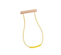 Fiocias Exerciseur Poignet avec Poignée en Bois Conçu pour Musculation Avant-Bras Développement Force de Prise Tube Résistance Élastique Outil D'Entraînement, Poignée de 35 Mm