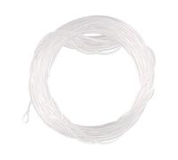 Fiocias Fil de Pêche à La Mouche Nylon Boucles Soudées Faible Allongement Sensibilité Polyvalente Longue Portée Approprié Eau Douce Salée Accessoires pour AMA, Flottant Clair, 7 Pieds 12 Livres